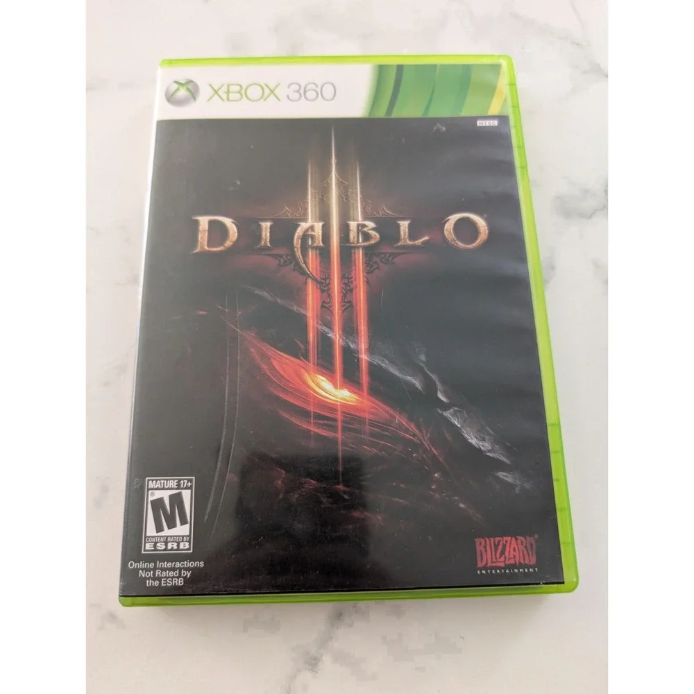 Diablo III 3 Microsoft Xbox 360 Complete In Box CIB